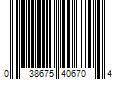 Barcode Image for UPC code 038675406704