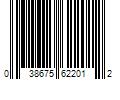 Barcode Image for UPC code 038675622012. Product Name: Schwinn Pro Full Zip Short Sleeve Cycling Jersey Blue XX-Large