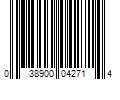 Barcode Image for UPC code 038900042714
