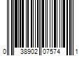 Barcode Image for UPC code 038902075741. Product Name: Deck Plus #8 x 1-5/8-in Wood To Wood Deck Screws (75-Per Box) | 42585