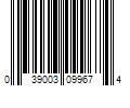 Barcode Image for UPC code 039003099674. Product Name: None Protective Pad Clear 13mm - 16 Pack