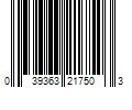 Barcode Image for UPC code 039363217503