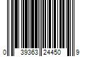 Barcode Image for UPC code 039363244509