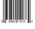 Barcode Image for UPC code 039800140784. Product Name: Energizer Holdings  Inc. Energizer Vision LED USB Lantern 1200 Lumens Light Output