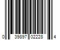 Barcode Image for UPC code 039897022284