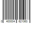 Barcode Image for UPC code 0400004621063