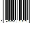 Barcode Image for UPC code 0400526613171. Product Name: Simply Vera Vera Wang Pima Cotton 600 Thread Count Sheet Set or Pillowcases, Med Grey, King Set