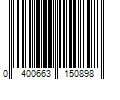 Barcode Image for UPC code 0400663150898. Product Name: Women's Croft & BarrowÂ® Camp Shirt, Size: Large, Dark Blue