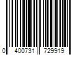 Barcode Image for UPC code 0400731729919