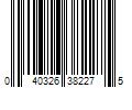 Barcode Image for UPC code 040326382275