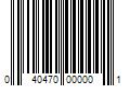Barcode Image for UPC code 040470000001