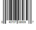 Barcode Image for UPC code 040707089397