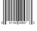 Barcode Image for UPC code 041100005373. Product Name: MERCK CONSMR Merck CT00537 Coppertone Sport Spf50 8 Oz Sun Care