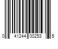 Barcode Image for UPC code 041244002535. Product Name: MARTINELLI`S Martinelli s Gold Medal Organic Sparkling Cider  25.4 fl oz