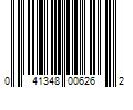 Barcode Image for UPC code 041348006262