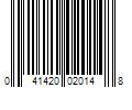 Barcode Image for UPC code 041420020148