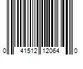 Barcode Image for UPC code 041512120640