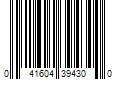 Barcode Image for UPC code 041604394300. Product Name: Stanley 40 oz. Quencher H2.0 FlowState Tumbler, Nectarine