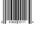Barcode Image for UPC code 041608001174. Product Name: Summers Eve Simply Sensitive Feminine Cleansing Wash  2 pk./15 fl. oz.