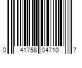 Barcode Image for UPC code 041758047107. Product Name: GRANITE GOLD INC Guardsman 471000 Protect & Preserve for Leather  8.45 oz. - Quantity 1