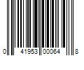 Barcode Image for UPC code 041953000648