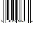 Barcode Image for UPC code 041969361474