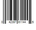 Barcode Image for UPC code 042397611445. Product Name: Valspar Satin White Acrylic Interior/Exterior Door and Trim Paint (1-Gallon) | 007.0790217.007