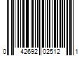Barcode Image for UPC code 042692025121