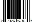 Barcode Image for UPC code 043000007969. Product Name: Kraft US (0044710044602) Kraft Crystal Light On-The-Go Mix Lmnade Sticks