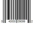 Barcode Image for UPC code 043000090992. Product Name: Kraft Heinz Company Crystal Light Refreshing Variety Pack  44 ct. On-the-Go Packets