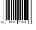 Barcode Image for UPC code 043000200247