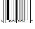 Barcode Image for UPC code 043000306017