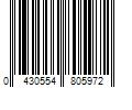 Barcode Image for UPC code 0430554805972