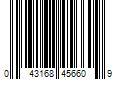 Barcode Image for UPC code 043168456609. Product Name: G E LIGHTING GE 45660 LED Chandelier Light Bulbs  Candle Shape  Clear Soft White  300 Lumens  4 Watt  4-Pk. - Quantity 1