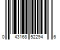 Barcode Image for UPC code 043168522946. Product Name: GE Lighting GE LED Light Bulbs  75 Watt  Soft White  A19 Bulbs  Medium Base  Frosted Finish  9yr  4pk
