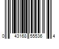 Barcode Image for UPC code 043168555364. Product Name: GE 60-Watt EQ PAR16 Daylight Medium Base (e-26) Dimmable LED Light Bulb (2-Pack) | 93130838