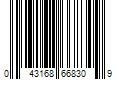 Barcode Image for UPC code 043168668309. Product Name: GE 2-Pack 48" 32-Watt Daylight T8 Active Spaces Light Bulbs