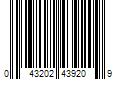 Barcode Image for UPC code 043202439209