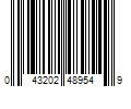 Barcode Image for UPC code 043202489549