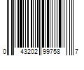 Barcode Image for UPC code 043202997587. Product Name: Samsonite Ziplite 6 Hardside Spinner Luggage, Dark Blue, 20 Carryon
