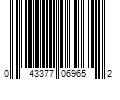 Barcode Image for UPC code 043377069652