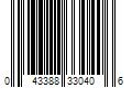 Barcode Image for UPC code 043388330406