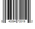 Barcode Image for UPC code 043394720192. Product Name: Culprit Original Worm Soft Bait, Electric Blue Lightnin