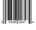 Barcode Image for UPC code 043396228474. Product Name: Warner American Crude (DVD)