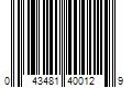 Barcode Image for UPC code 043481400129. Product Name: GE 60 Amp 240-Volt Non-Fuse Metallic AC Disconnect