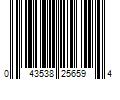 Barcode Image for UPC code 043538256594