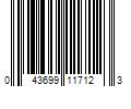 Barcode Image for UPC code 043699117123
