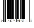 Barcode Image for UPC code 043774031078