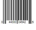 Barcode Image for UPC code 044000045425. Product Name: Mondelez International Nabisco Sweet Treats Cookie Variety Pack OREO  OREO Golden & CHIPS AHOY!  30 Snack Packs