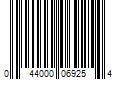 Barcode Image for UPC code 044000069254. Product Name: Mondelez International Wheat Thins Reduced Fat Whole Grain Wheat Crackers  8 oz
